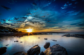 Картинка природа восходы закаты закат море порт линкольн австралия