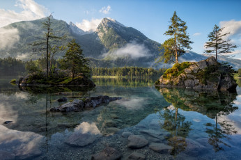 Картинка природа реки озера лес скалы германия вода горы