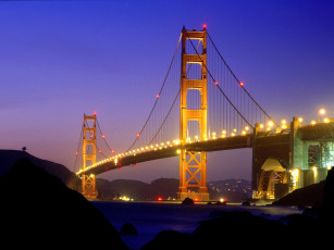 Картинка golden gate bridge from baker beach san francisco california города сан франциско сша