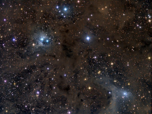 Картинка окрестности созвездия овна космос звезды