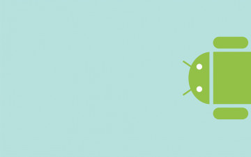 Картинка компьютеры android логотип синий