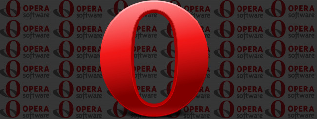 Обои картинки фото компьютеры, opera, фон, логотип
