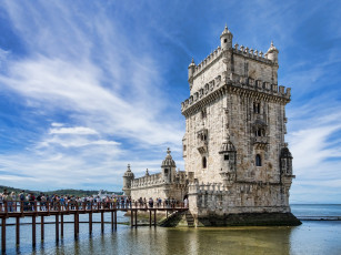 Картинка portugal города -+дворцы +замки +крепости водоем замок