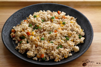 Картинка еда вторые+блюда рис мясо овощи