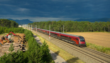 Картинка техника поезда локомотив состав