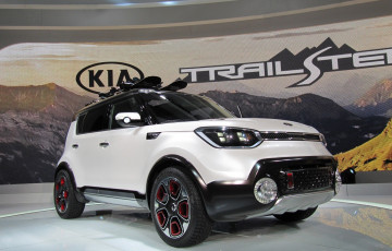 обоя kia soul trailster 2018, автомобили, выставки и уличные фото, 2018, белый, trailster, soul, kia