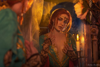 Картинка девушки екатерина+семадени зеркало рыжая трисс екатерина семадени