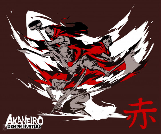 Обои картинки фото видео игры, akaneiro,  demon hunters, персонажи, оружие