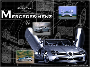 обоя mercedes, slr, mclauren, автомобили, benz