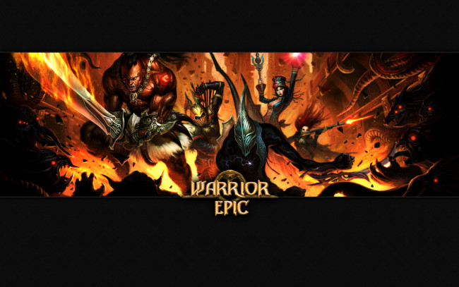 Обои картинки фото warrior, epic, видео, игры