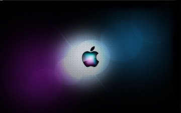 Картинка компьютеры apple фон логотип яблоко