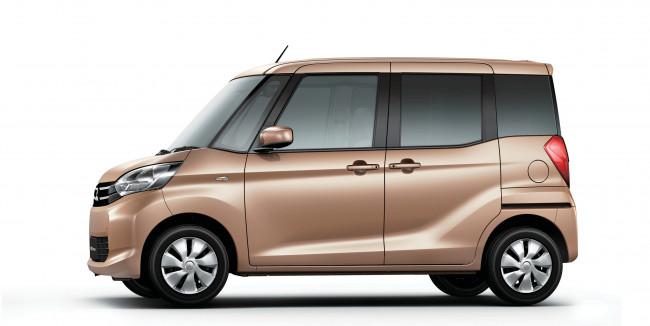 Обои картинки фото автомобили, mitsubishi, 2014г, ek, space