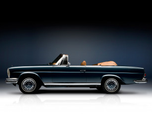 обоя mercedes-benz 280-se cabriolet prototype 1967, автомобили, mercedes-benz, prototype, cabriolet, 280-se, 1967