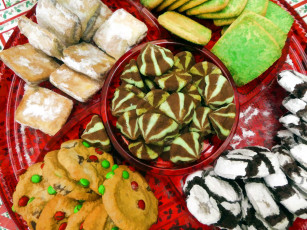 Картинка еда пирожные +кексы +печенье печенье