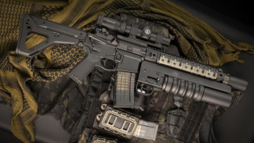 Картинка оружие автоматы ar-15 м16 custom weapon винтовка