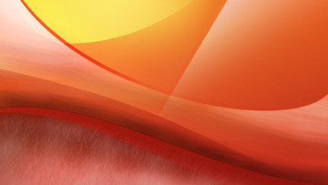 Картинка 3д+графика абстракция+ abstract оранжевый желтый