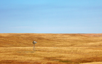 Картинка природа поля пейзаж поле ветряк