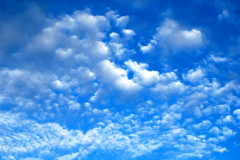 Картинка природа облака небо синива