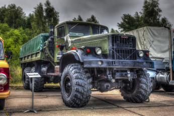 Картинка kraz+v8+diesel автомобили краз тяжелый грузовик