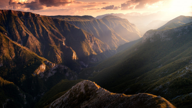 Обои картинки фото природа, горы, босния, и, герцеговина, каньон, реки, ракитница