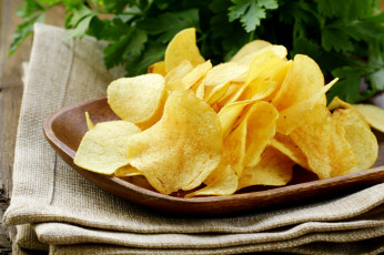 Картинка еда чипсы +картофель+фри петрушка картофельные