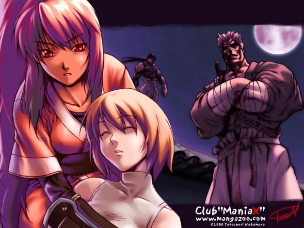 Обои картинки фото аниме, club, `maniax`