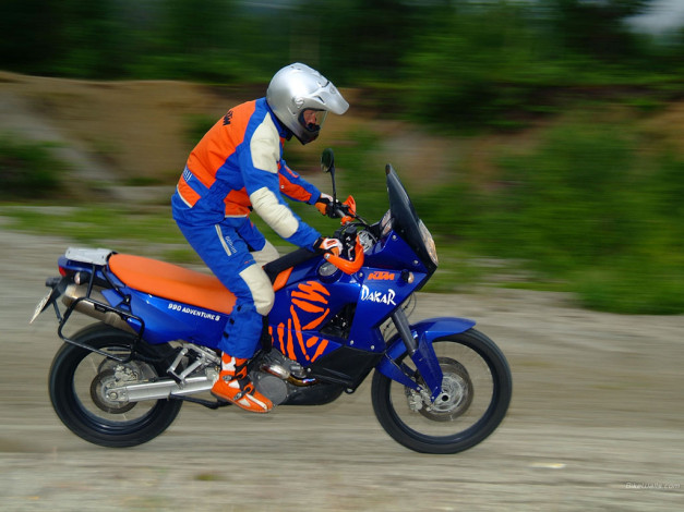 Обои картинки фото ktm, 990, adventure, мотоциклы