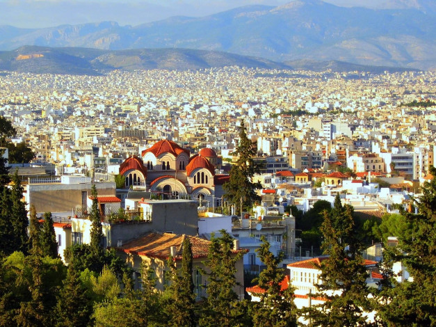 Обои картинки фото athens, greece, города, афины, греция