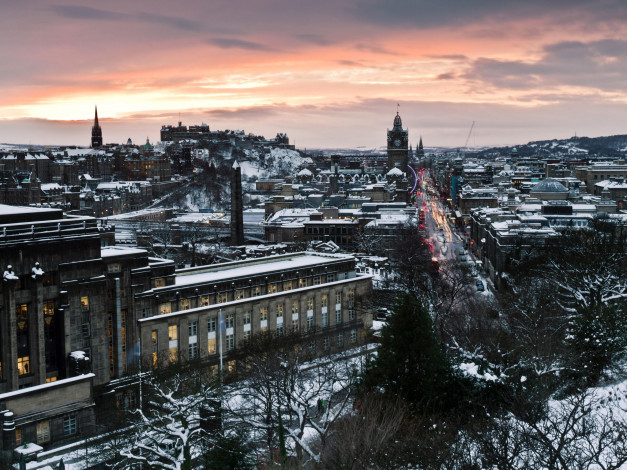 Обои картинки фото edinburgh, scotland, города, эдинбург, шотландия