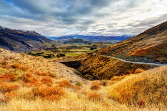 Картинка otago новая зеландия природа пейзажи горы пейзаж