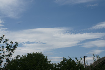 Картинка природа облака небо деревья