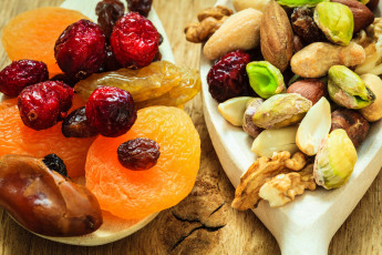 Картинка еда разное фото орехи Ягоды фрукты