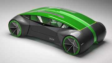 Картинка zoox+reveal+autonomous+bi-directional+electric+vehicle+concept автомобили 3д electric vehicle concept autonomous bi-directional zoox reveal