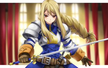 Картинка аниме final+fantasy девушка меч