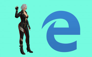Картинка компьютеры internet+explorer девушка взгляд фон логотип