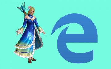 Картинка компьютеры internet+explorer девушка взгляд фон логотип