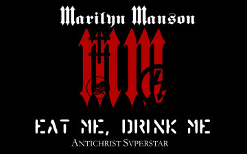обоя marilyn-manson, музыка, marilyn manson, логотип