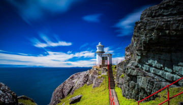 Картинка sheeps+head+lighthouse природа маяки sheeps head lighthouse