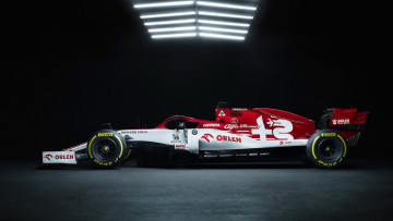 Картинка alfa+romeo+c39+race+car автомобили formula+1 красно-белый свет