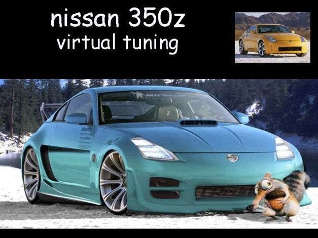 Обои картинки фото nissan, 350z, автомобили, datsun