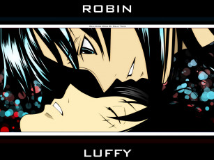 Картинка robin luffy аниме one piece monkey d nico