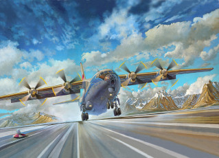 Картинка авиация 3д рисованые graphic рисунок