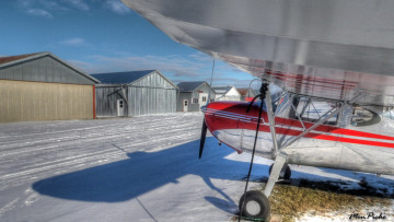 Картинка aeroport de louiseville авиация лёгкие одномоторные самолёты квебек