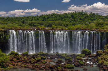 Картинка природа водопады вода поток