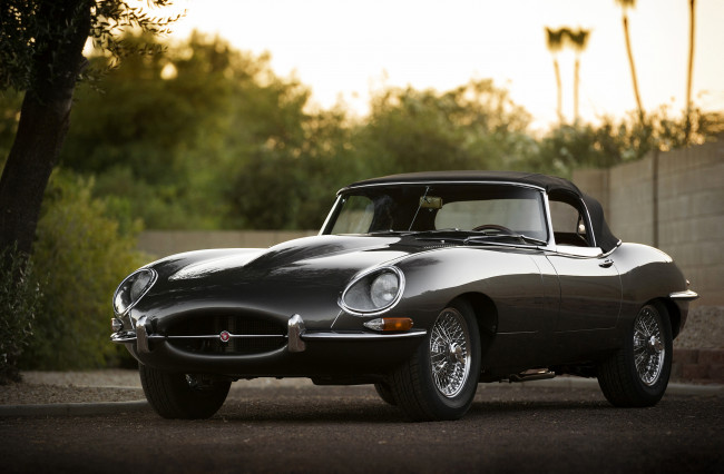 Обои картинки фото 1964 jaguar xke s1 roadster, автомобили, jaguar, xke