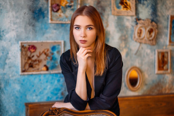 Картинка девушка девушки -unsort+ рыжеволосые+и+другие модель