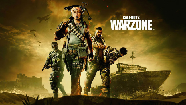 Обои картинки фото видео игры, ---другое, сall, of, duty, warzone, постер, видеоигры