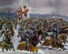 Картинка fornovo 1495 italia рисованные армия