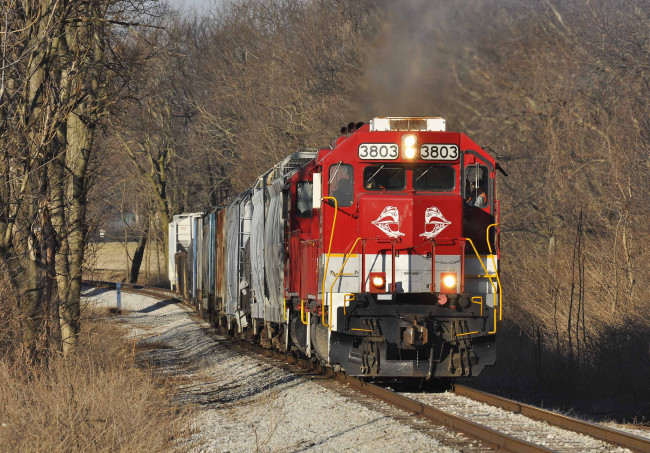 Обои картинки фото техника, поезда, состав, дорога, железная, рельсы, локомотив