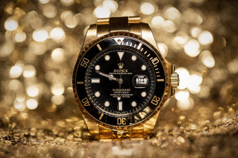 Картинка бренды rolex ролекс блики золото наручные часы